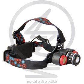 تصویر هدلایت پلیسی ۳ لامپ 