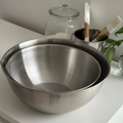 تصویر کاسه میکس استیل از برند یونیک و مندرج 