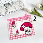 تصویر کاور زیپی فانتزی سایز A5 