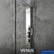 تصویر پنل دوش حمام Libra مدل VENUS استیل مات 