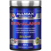 تصویر بتا آلانین 400 گرمی آل مکس ALLMAX, Essentials, Beta-Alanine, 3.2 g , 14.11 oz (400 g)