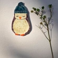 تصویر مگنت یخچال،پیکسل پنگوئن 