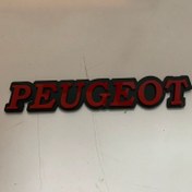 تصویر آرم پژو قرمز برجسته مناسب پژو ۴۰۵ 