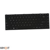 تصویر کیبورد لپ تاپ Toshiba Satellite S40t-A L40-A S40-A C40-A L40d C40t-a C45t-a L45-a L45d-a L40t-a L45t-a S40d-a 