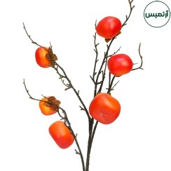 تصویر شاخه خرمالو مصنوعی 