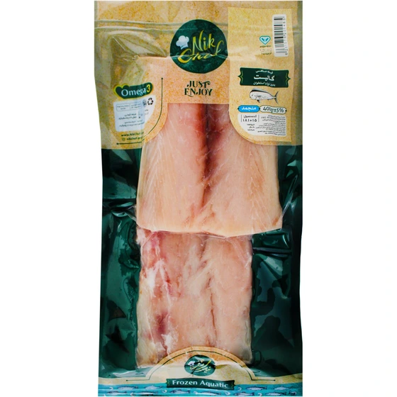 خرید و قیمت فیله ماهی گالیت بدون تیغ و استخوان منجمد نیک شف 400 گرم | ترب