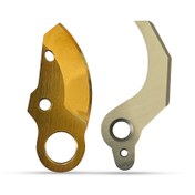 تصویر تیغه و فک تیتانیوم قیچی شارژی 32 میلی متری تیغه و فک قیچی شارژی روستیک مدل 832 - S32