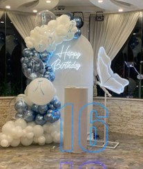 تصویر بادکنک آرایی کد ۱۱۹ 