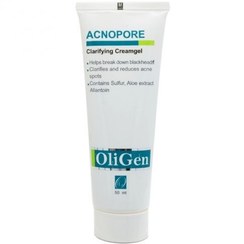 تصویر کرم شفاف‌کننده‌پوست الی‌ژن مدل Acnopore حجم50میل Oligen Acnopore Clarifying Creamgel 50 ml