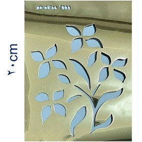 تصویر شابلون طرح گل کد 1008 