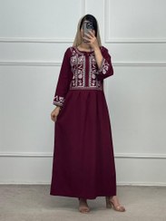 تصویر پیراهن لینن نگار 