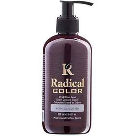 تصویر شامپو رنگ رادیکال کالر Radical Deep Red رنگ قرمز عمیق 250 میل 