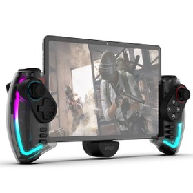 تصویر دسته بازی بلوتوثی IPega PG 9777SH ipega PG-9777SH Wireless Game Controller RGB Mechanical Game Controller for iPhone15 /14/13/12 (IOS 13.0+MFI) Android Smartphone/Tablet/PC/N-SWITCH...