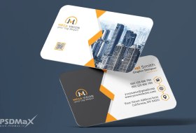 تصویر کارت ویزیت لایه باز املاک 