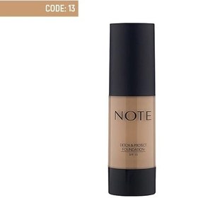 تصویر کرم پودر محافظت کننده نوت Detox And Protect شماره 13 NOTE Detox And Protect Foundation Cream 13