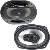 تصویر بلندگو بیضی مک آئودیو مدلMK-691TURBO MK-691 TURBO oval loudspeaker