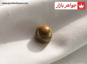 تصویر نگین عقیق یمنی باباقوری بسیار زیبا و کلکسیونی کد 133501 