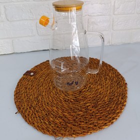 تصویر روغن ریز پیرکس درب چوبی 