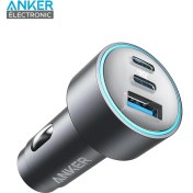 تصویر شارژر فندکی 67 وات انکر مدل B2731 535 به همراه کابل USB-C Anker 535 USB-C Car Charger 67W B2731