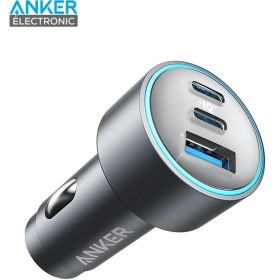 تصویر شارژر فندکی ۶۷ واتی انکر مدل Anker 535 A2731 Anker 535 A2731 67W Car Charger