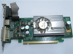 تصویر گرافیک PCI مدل GeForce 8400GS LP256 DDR2 