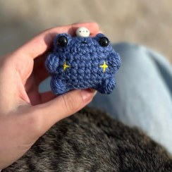 تصویر قورپری آبی سر شبتاب 