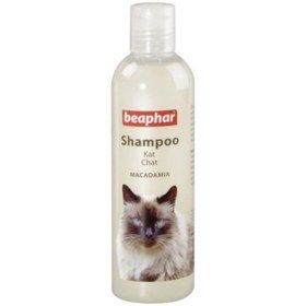 تصویر شامپو گربه حاوی روغن ماکادمیا بیفار (Beaphar Shampoo Macadamia Oil for Cats) 250 میلی لیتر 