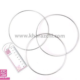 تصویر حلقه آهنی گرد 15cm 