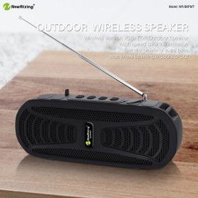 تصویر اسپیکر قابل حمل بلوتوث نیوریکسینگ NR-B6FMT NewRixing NR-B6FMT Portable Bluetooth Speaker