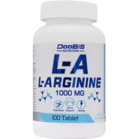 تصویر قرص ال آرژنین 1000 میلی گرم 100 عددی دوبیس 