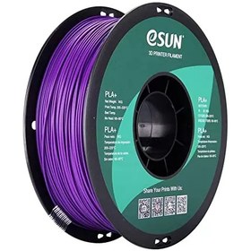 تصویر فیلامنت +PLA بنفش 1.75 میلیمتر یک کیلوگرمی ایسان (eSUN) ESUN purple pla+ 3D printer filament