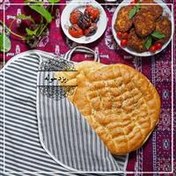 تصویر کیسه نان زیپ دار دولایه cotton tablecloth