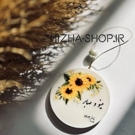 تصویر گیفت تمام رزین عقد و عروسی - ب resin wedding gift