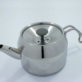 تصویر کتری قوری استیل یونیک مدل UN-7276 Unique steel tea kettle model UN-7276