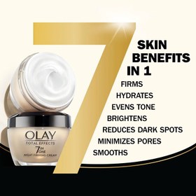 تصویر کرم شب توتال افگت۷ این وان الای OLAY Total Effect 7 In 1 Night Firming Cream 