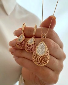 تصویر نیم ست قجری ژوپینگ 