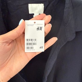 تصویر شومیز سورمه ای H & M 