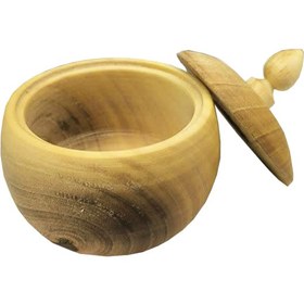 تصویر قندان چوبی گردو 