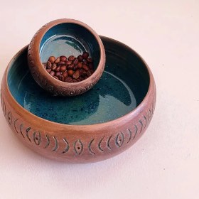 تصویر ست دوتایی کاسه تبتی 