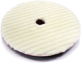 تصویر پد پوست بره زبر اوربیتال مکس شاین 125 میلی متری مدل “MaxShine Wool Cutting Pad 5 