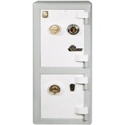 تصویر گاوصندوق کاوه مدل 350DKR دو طبقه رمزی 