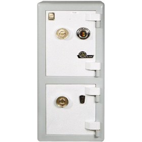 تصویر گاوصندوق کاوه مدل 350DKR دو طبقه رمزی 