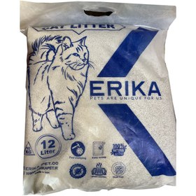 تصویر خاک گربه اریکا خاکستری 