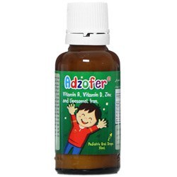 تصویر قطره آدزوفر 30 میلی لیتر بی اس كی BSK Adzofer Drops 30ml