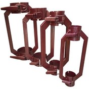 تصویر ست کلمپ لوله پلی اتیلن رستگار صنعت 