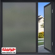 تصویر برچسب شیشه مات کن دودی اکلیلی شاین دار چوبینه کد 491 (عرض 60) 