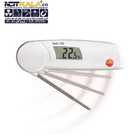 تصویر ترمومتر تماسی نفوذی تستو TESTO 103 testo 103 Penetration thermometer