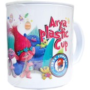 تصویر لیوان آبخوری درب دار آریا کد 6020 