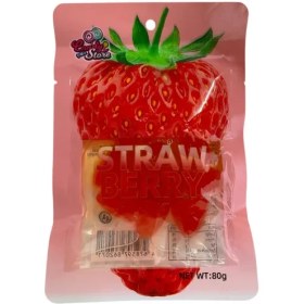 تصویر ژله میوه ای توت فرنگی 