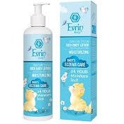 تصویر لوسیون بدن کودک اورین مناسب پوست اگزمایی 300ml Evrin Moisturizing Body Lotion for dry skin